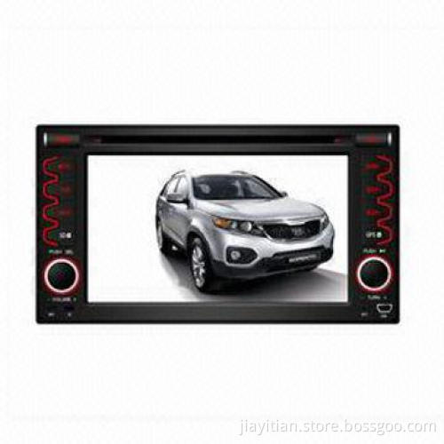 Car DVD Player for Kia New Sorento, Supports BT/TV/GPS/iPod and Original Steering Wheel Control